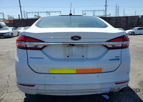 2017 Ford Fusion Se Hybrid из США, поврежденный, VIN 3FA6P0LUXHR409760